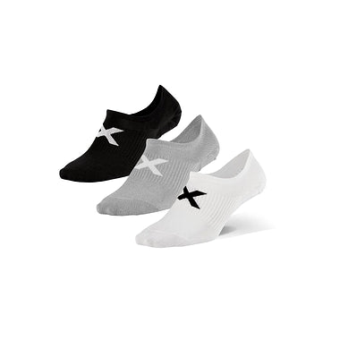 2XU UQ6550e Invisible Sock 3 Pack