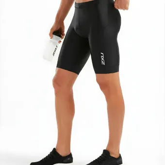 2XU Perform 9 Inch Tri Short-S-Black/Black