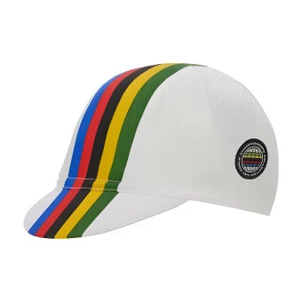 Santini UCI Official World Champion Cycling Cap-White