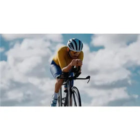 Santini Leaf Long Distance Trisuit (Short Sleeve)-Ochre