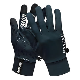 Monton Majin Winter Long Gloves-Rhino Blue