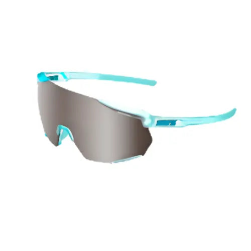 RACETRAP 3.0 - Polished Translucent Mint - HiPER Silver Mirror Lens