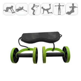 Professional Fitness Imported Ab Builder Ab Care Xtreme Fitness Resistance Exerciser Resistance Tube Ab Slimmer Rope Exerciser Body Building Home Gym Trainer for Both Men & Women (1 Pc)