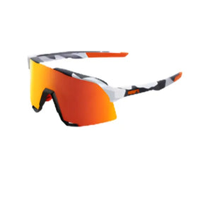 S3 - Soft Tact Grey Camo - HiPER Red Multilayer Mirror Lens