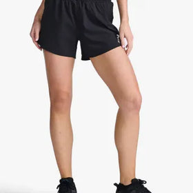 2XU WR6935B Aero 5 Inch Shorts-Black/Silver Reflective-M