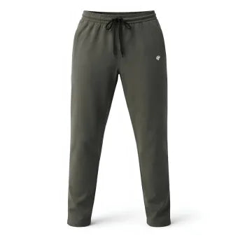 Men’s Athletic Track Pants Slim Fit Stretchable Comfortable Gym Jogging Wear - Olive