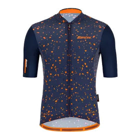 Santini Delta Pietra Jersey-Nautica Blue