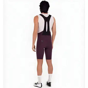 Santini Unico Edge Bibshorts-Burgundy
