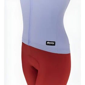 Santini Ready To Ride Unisex Long Sleeve Jersey-Light Blue