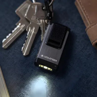 Ledlenser K4R Grey Keychain Torch