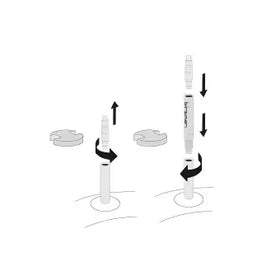 Birzman Valve Extender II 80mm With Tool (2 Pcs.)