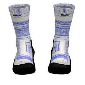 Santini Tour De France Arrivee Arc De Triomphe Socks-Print