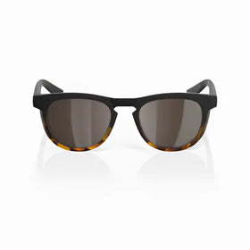100% SLENT - Soft Tact Black / Havana Fade - HiPER Silver Mirror Lens