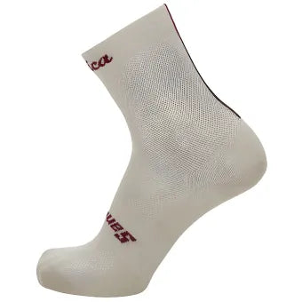 Santini Eroica Quiete Cycling Socks-Cappuccino