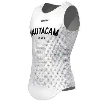 Santini Maillot Jaune Hautacam Baselayer-White