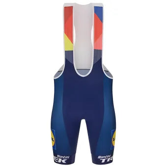 Santini Lidl-Trek Fanline Bibshorts-Blue Marine