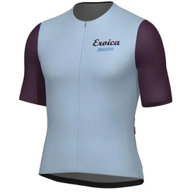 Santini Eroica Borgo Unisex Jersey-Light Blue