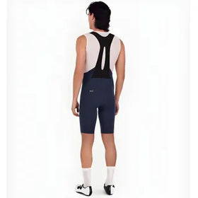 Santini Unico Edge Bibshorts-Navy Blue