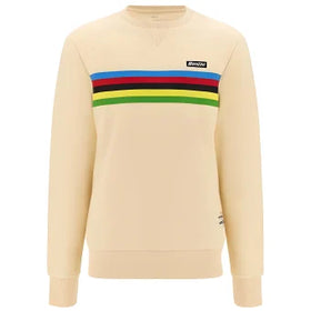 Santini UCI World Champion Sweatshirt-Cappuccino