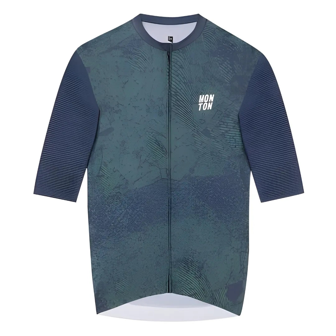 Monton Topography Jersey-Forest Blue