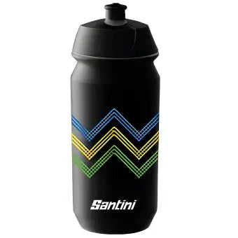 Santini UCI Road World Championships Kigali Water Bottle-Black