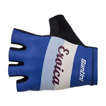 Santini Eroica Quiete Gloves-Light Blue