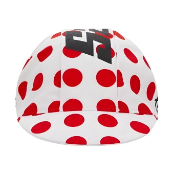 Santini Tour De France King Of The Mountains Leader Cap-Polka Dot