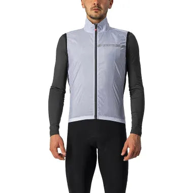 SQUADRA STRETCH VEST (WINTER)-SILVER GRAY/DARK GRAY