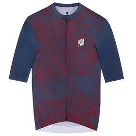 Monton Topography Jersey-Crimson Navy