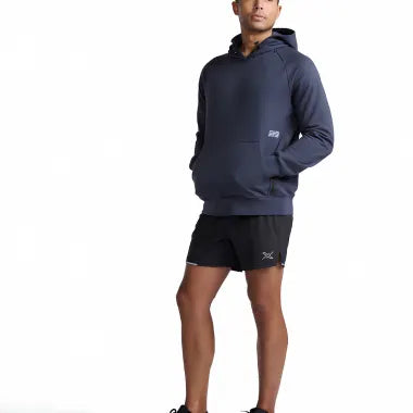 2XU Motion Hoodie-India Ink/White-L
