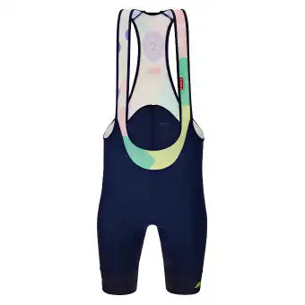 Santini La Vuelta KM Cero Bibshorts-Navy Blue