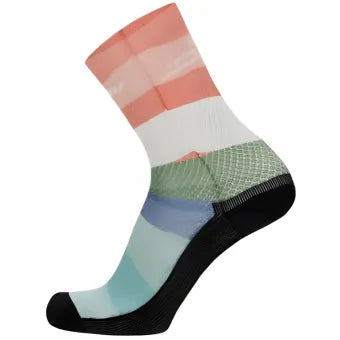 Santini UCI World Championships Cloudscape Socks-Print