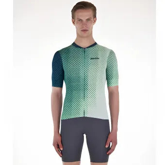 Santini Paws Jersey-Teal