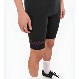Santini Unico Edge Bibshorts-Black
