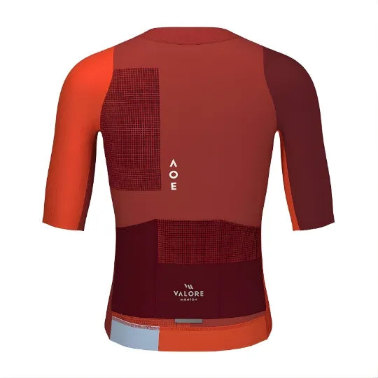 Valore Serie Tempo Jersey-Crimson Red