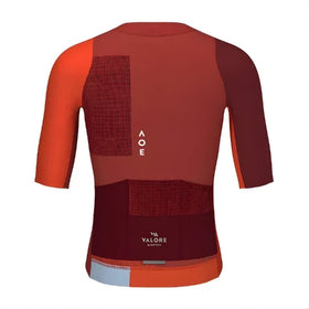 Valore Serie Tempo Jersey-Crimson Red