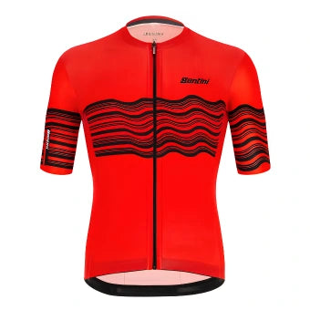Santini Tono Profilo Jersey-Red