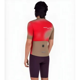 Santini Spot Jersey-Raspberry