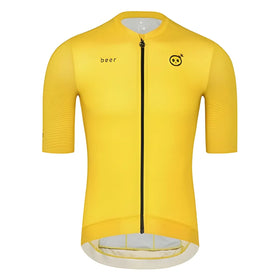 Skull Monton Beer Jersey-Yellow