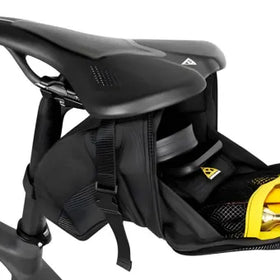 Topeak Wedge Drybag, Strap, Mount, Black color Version, Small