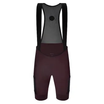 Santini Gravel Bibshorts-Burgundy
