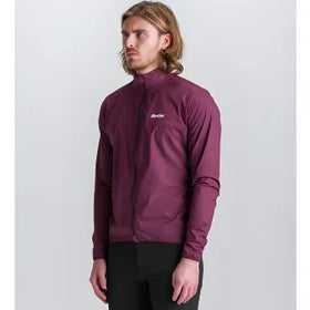 Santini Ventus Wind Jacket-Burgundy