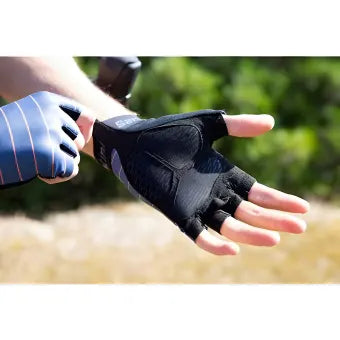 Santini Dinamo Gel Gloves-Navy Blue