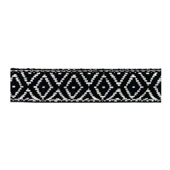 BTP Woven Bartape-Diamond Black