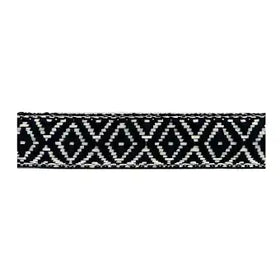 BTP Woven Bartape-Diamond Black