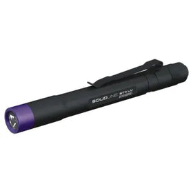 LEDLENSER Solidline ST4UV LED Flashlight, Pen Light Black