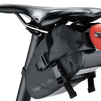 Topeak Front Loader, Handlebar Mount Bikepacking Bag, 8 Liter, Black Color, W/Gray Logo (Updated H/B Mount)