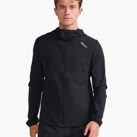2XU Aero Jacket-L-Black/Silver Reflective