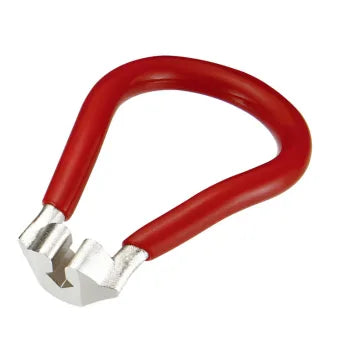 IceToolz 08C3 14-15G 0 136 inch Spoke Wrench Red