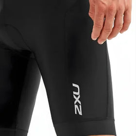 2XU Perform Front Zip Trisuit-S-Black/Black
